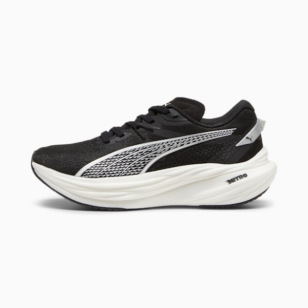 Chaussures de course à pied Deviate NITRO™ 3 Femme, PUMA Black-PUMA White-PUMA Silver, extralarge